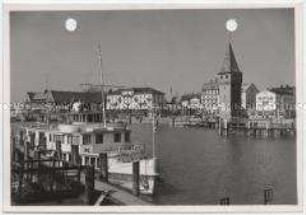 Lindau im Bodensee, Hafen und Mangturm