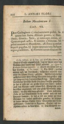 Bellum Macedonicum I. Cap. VII