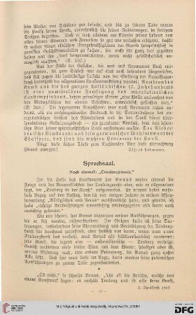 Sprechsaal: noch einmal: "Tendenzpoesie"