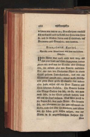 Neunzehntes Kapitel. Spricht vom Abentheuer mit dem verliebten Schäfer