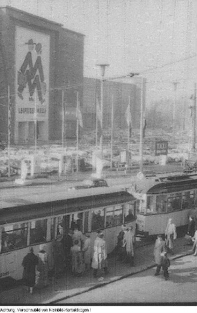 Leipzig. Leipziger Messe, März 1959