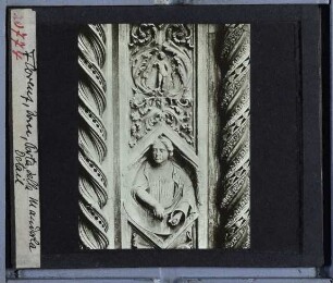 Florenz, S. Maria del Fiore (Dom),Florenz, S. Maria del Fiore, Porta della Mandorla (Nordseite) : Relief