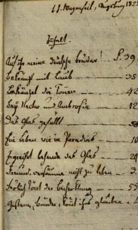 Lieder bey frohen Gesellschaften zu singen