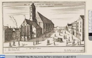 Die Thomaskirche in Leipzig