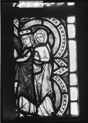 Burg Hohenzollern Michaelskapelle Fenster Glasmalerei (13. Jahrhundert)