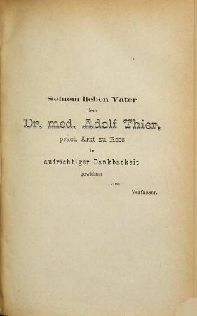 Zur Aetiologie des Leberabscesses