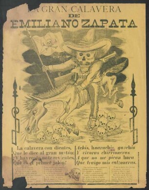 La gran calavera de Emiliano Zapata