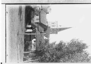 Geluveld (Gheluvelt), Ortsansicht mit Kirchturm