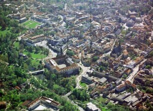 Altstadt von Weimar : Blickrichtung Südwesten