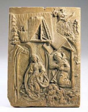 Relief: Geburt Jesu