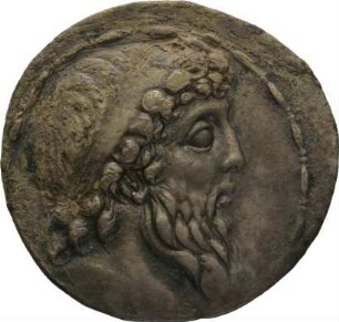 Münze, Tetradrachme, ca. -129 - -125