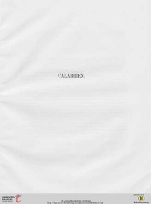 Calabrien