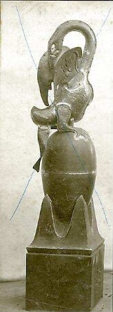 Fischer, Theodor; Stuttgart, Heusteigstr.; Sammelschulhaus - Skulptur
