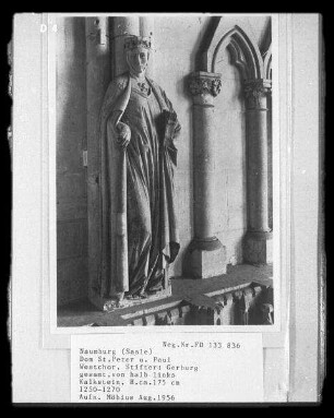 Stifterfigur: Gerburg von Brehna