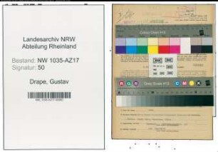 Entnazifizierung Gustav Drape , geb. 02.03.1914 (Ingenieur)