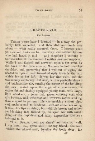 Chapter VIII. The smoker
