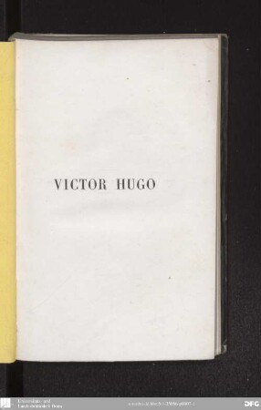 Victor Hugo : [avec un portrait et un autographe]