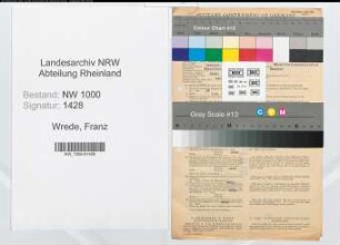 Entnazifizierung Franz Wrede, geb. 13.03.1889 (Beamter)