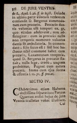 338-341, Celeberrimus etiam Huberus ... (§ I)