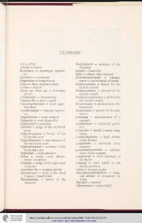 Glossary