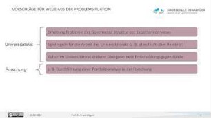 Lösung Fallstudie fusionierte Universität