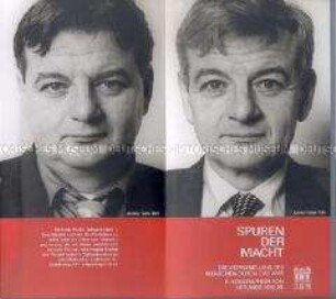 Einladungskarte zur Eröffnung der Ausstellung "Spuren der Macht" im DHM Berlin