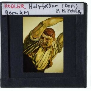 Hodler, Der Holzfäller