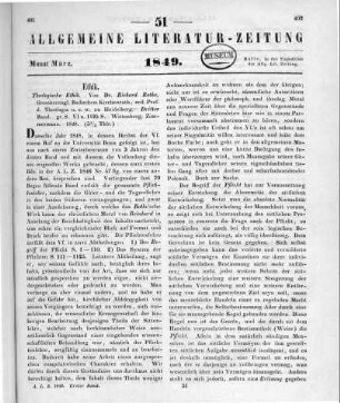 Rothe, R.: Theologische Ethik. Bd. 3. Wittenberg: Zimmermann 1848