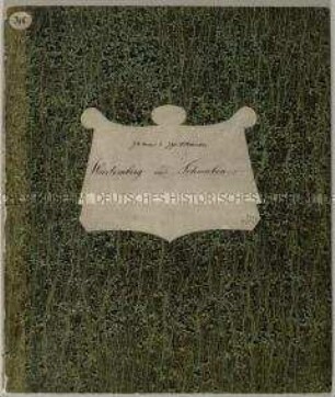 Charte von Schwaben (unvollständig; Titel nicht erhalten)