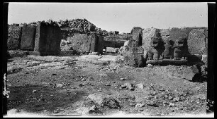 Dscherablus (= Dscharâbulus, Gouv. Aleppo, Syrien), deutsche Ausgrabungen hetitischen Ursprung (Euphrat)