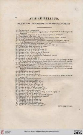 Avis au relieur
