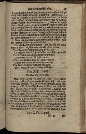 Das XIII. Capittel. Von des Bapsts Festen