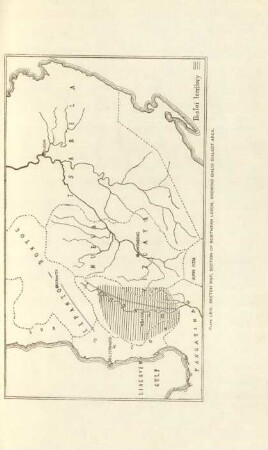 Plate LXIII. Sketch map, section of Northern Luzon, showing Ibaloi dialect area