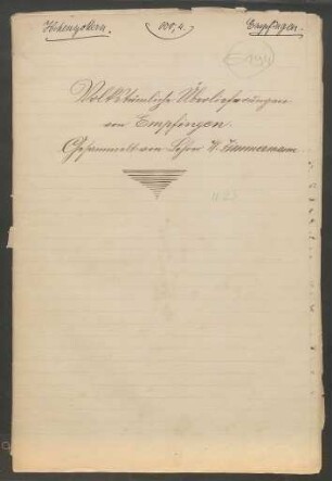 Konferenzaufsatz Empfingen OA Hohenzollern