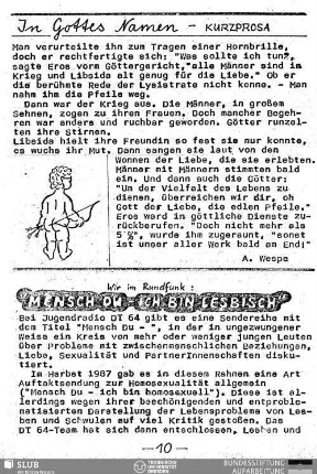 In Gottes Namen : Kurzprosa