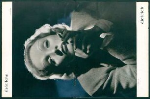 Marlene Dietrich - [Retrato]