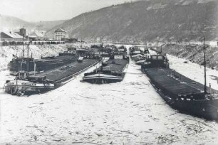 Eiswinter 1956 am Main