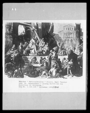 Einzug Gottfried von Bonillons in Jerusalem
