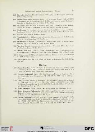 Diverse (Nr. 1334-1346)
