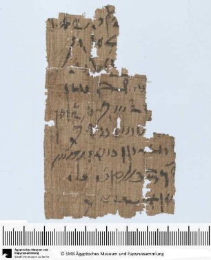 Demotischer Papyrus, Brief