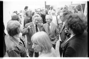 Kleinbildnegativ: Diskussion mit Klaus Wittkugel, Majakowski-Galerie, 1976