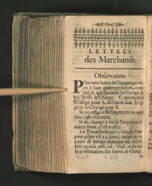 Lettres des Marchands. - Kauffmanns-Briefe. [u.a.]