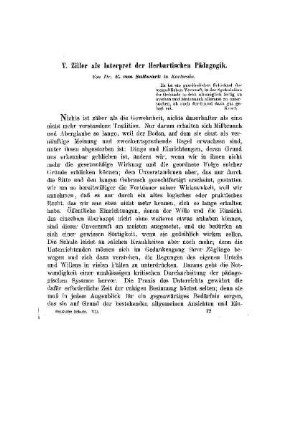 T. Ziller als Interpret der Herbartischen Pädagogik