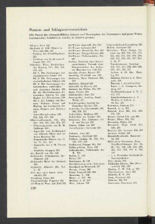 Namen- und Schlagwortverzeichnis