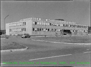 Außenansicht der Schule für Kerntechnik (SKT), von Südosten