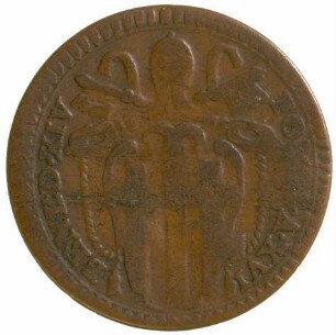 Münze, Quattrino, 1756