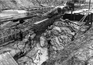 Schleusenbaustelle Randersacker/Main