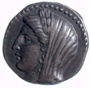Münze, Drachme, 3. Jh. - 2. Jh. v. Chr.