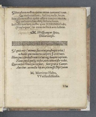 [Lobgedichte]