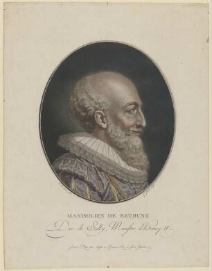Bildnis des Maximilien de Bethune